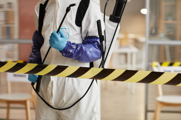 Professional Infectious Disease Decontamination technician working in Marshall, IL